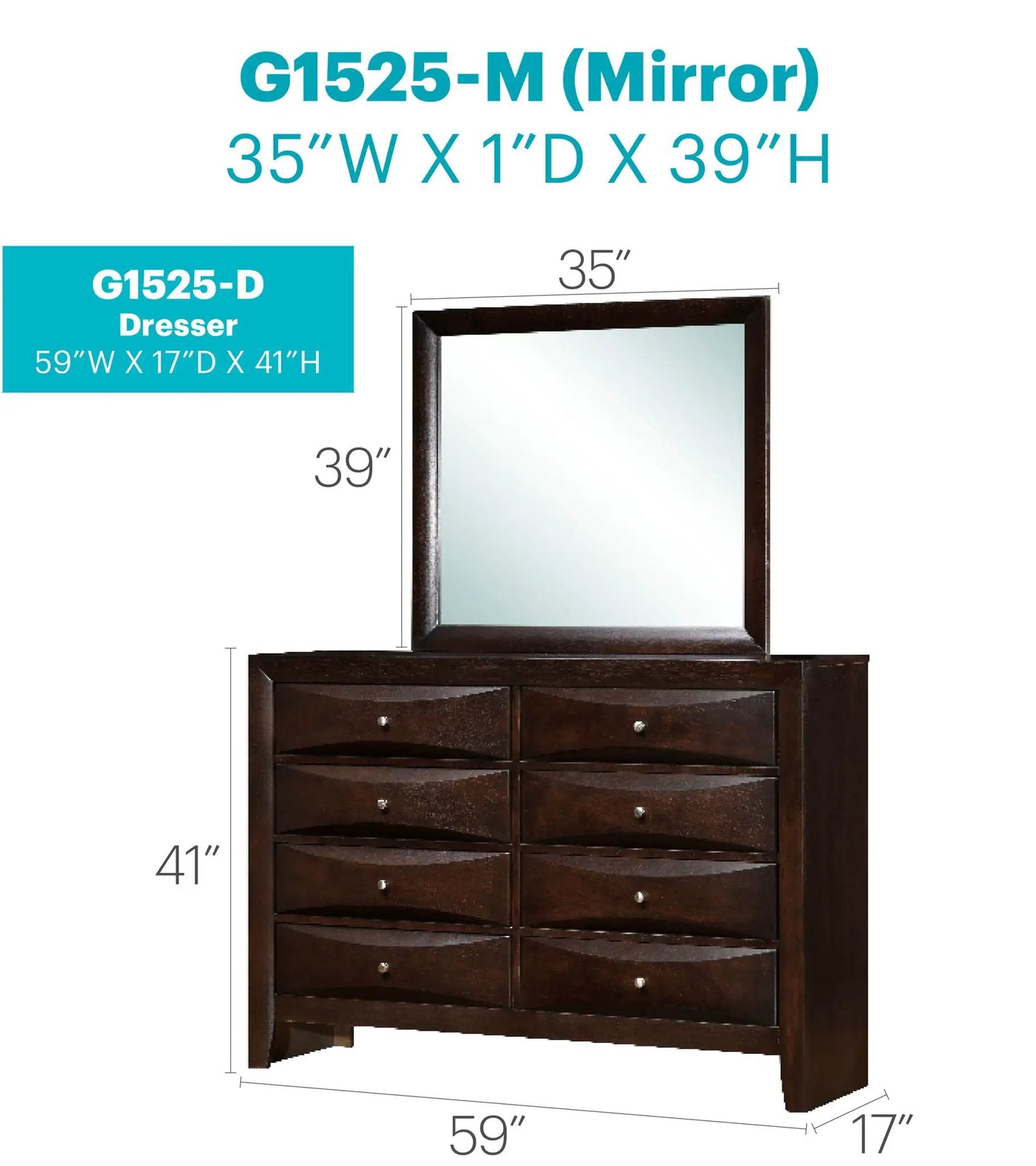Marilla - Dresser by Unique Piece Furniture