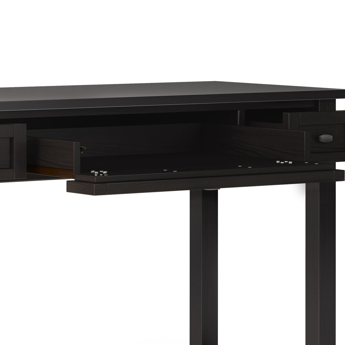 Handcrafted Wooden Writing Desk with Storage Drawers - Multiple Colors, photo 8 of 39