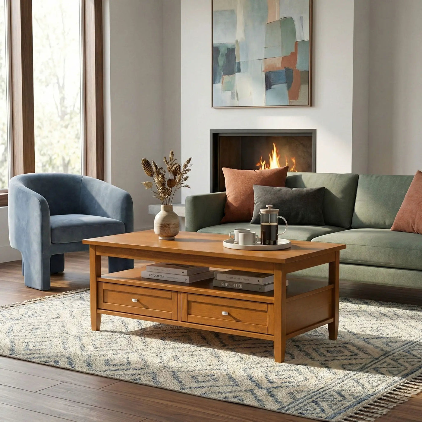 Warm Shaker - Coffee Table by Unique Piece Furniture