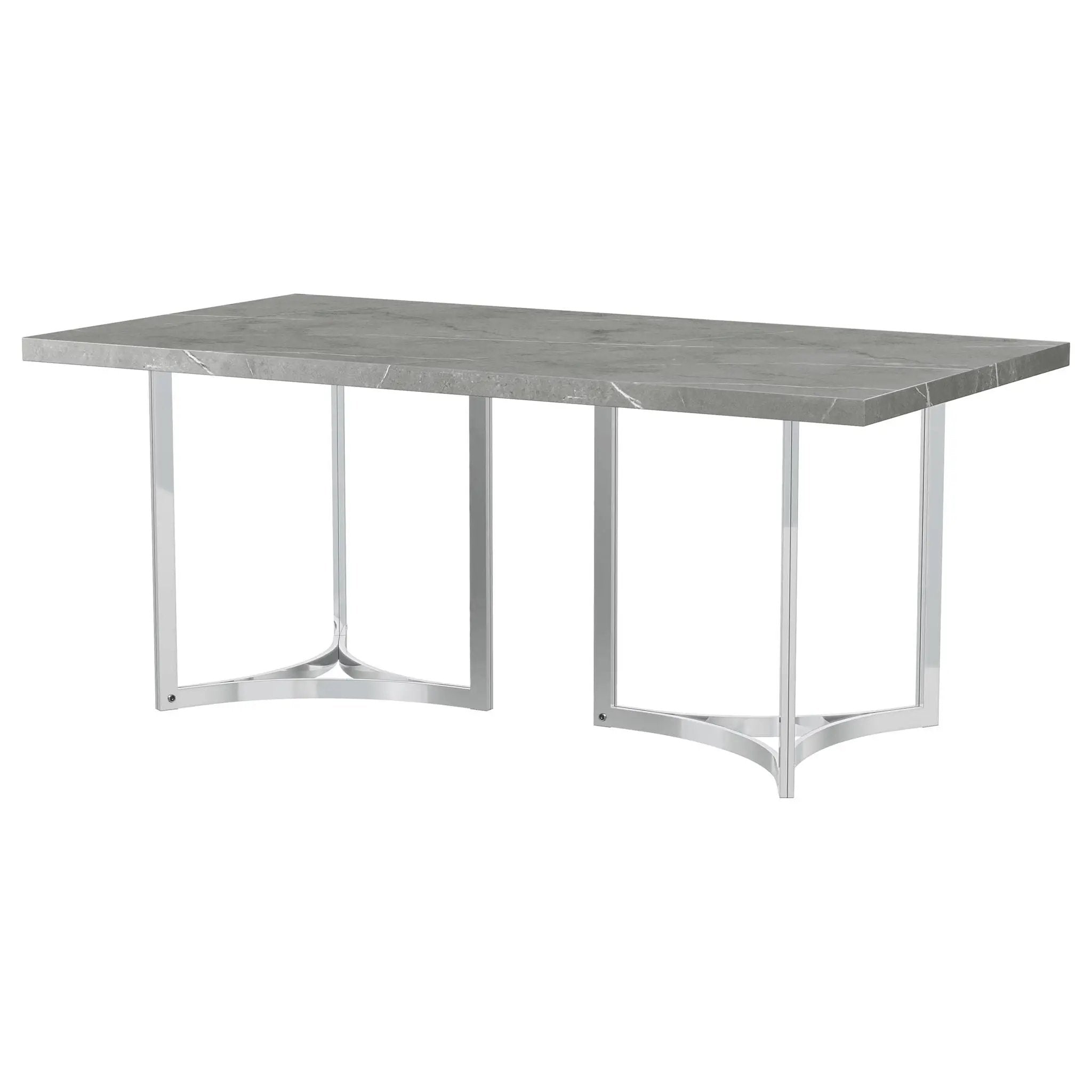 Savona - Rectangular Dining Table - Gray by HouseOfZazla