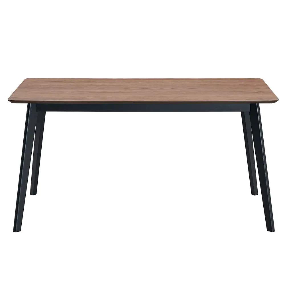 Rebi - Dining Table - Walnut & Black by Unique Piece Furniture