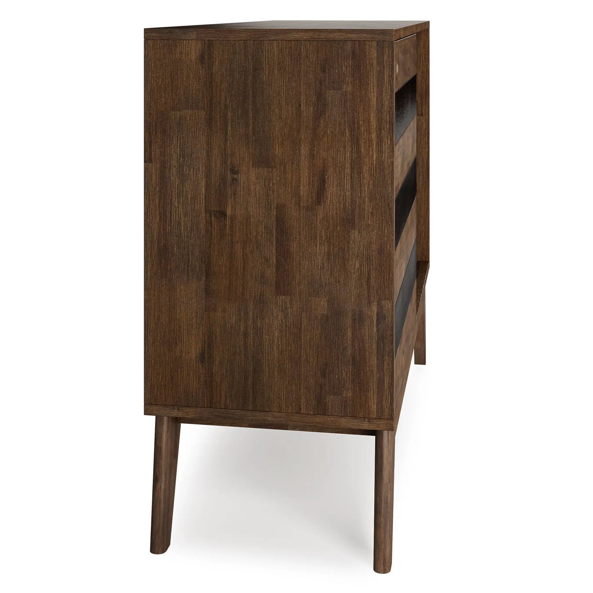 Clarkson - Medium Storage - Rustic Natural Aged Brown by HouseOfZazla