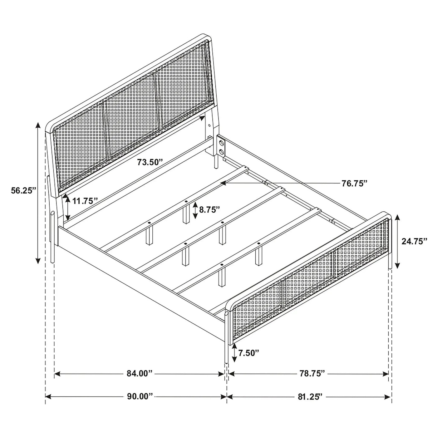 Stevie - Panel Bed by HouseOfZazla