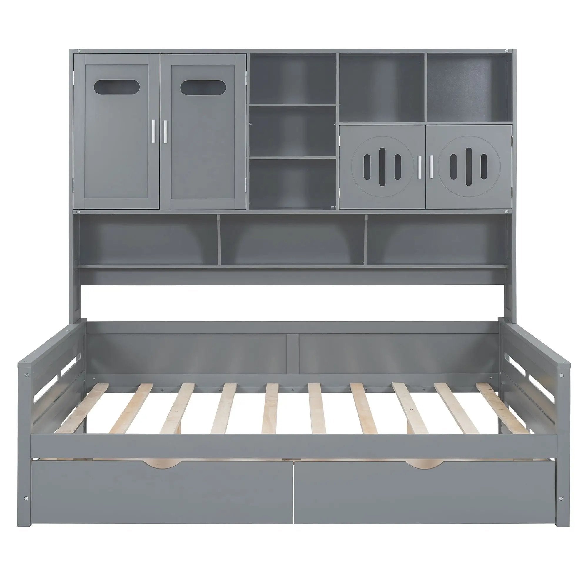 Daybed With All-In-One Cabinet And Shelf by Unique Piece Furniture
