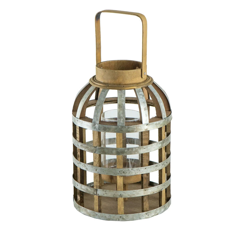 Decorative Lantern With Handle Wooden Lantern For Indoor Outdoor Home Garden Wedding by HouseOfZazla