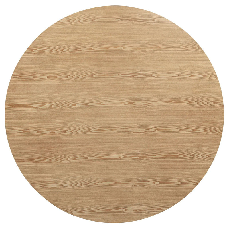 Andrews 5-piece Round Counter Dining Set Light Ash and White by Unique Piece Furniture