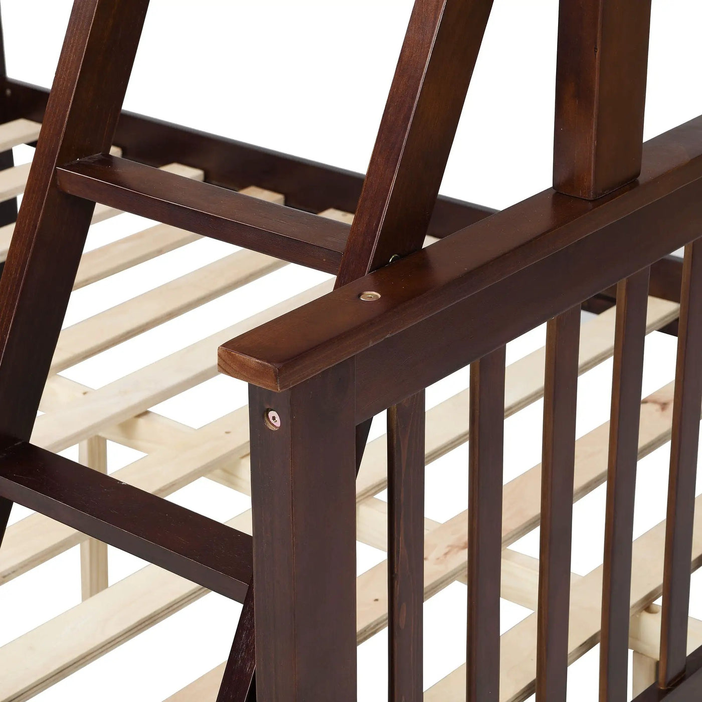 Bunk Bed With Ladder, And Safety Guard Rails by HouseOfZazla