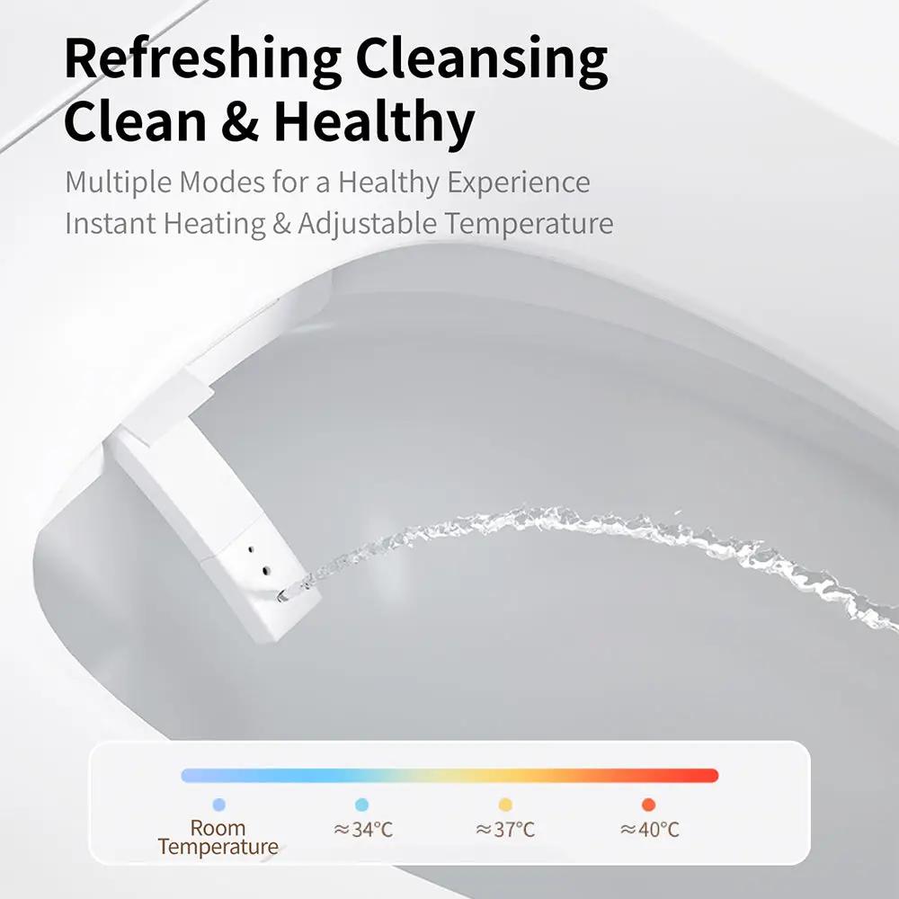 Smart Toilet Bidet with Auto Open Close by HouseOfZazla