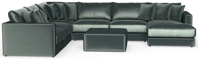 Remington - Modular Sofa And Cocktail Ottoman by Unique Piece Furniture