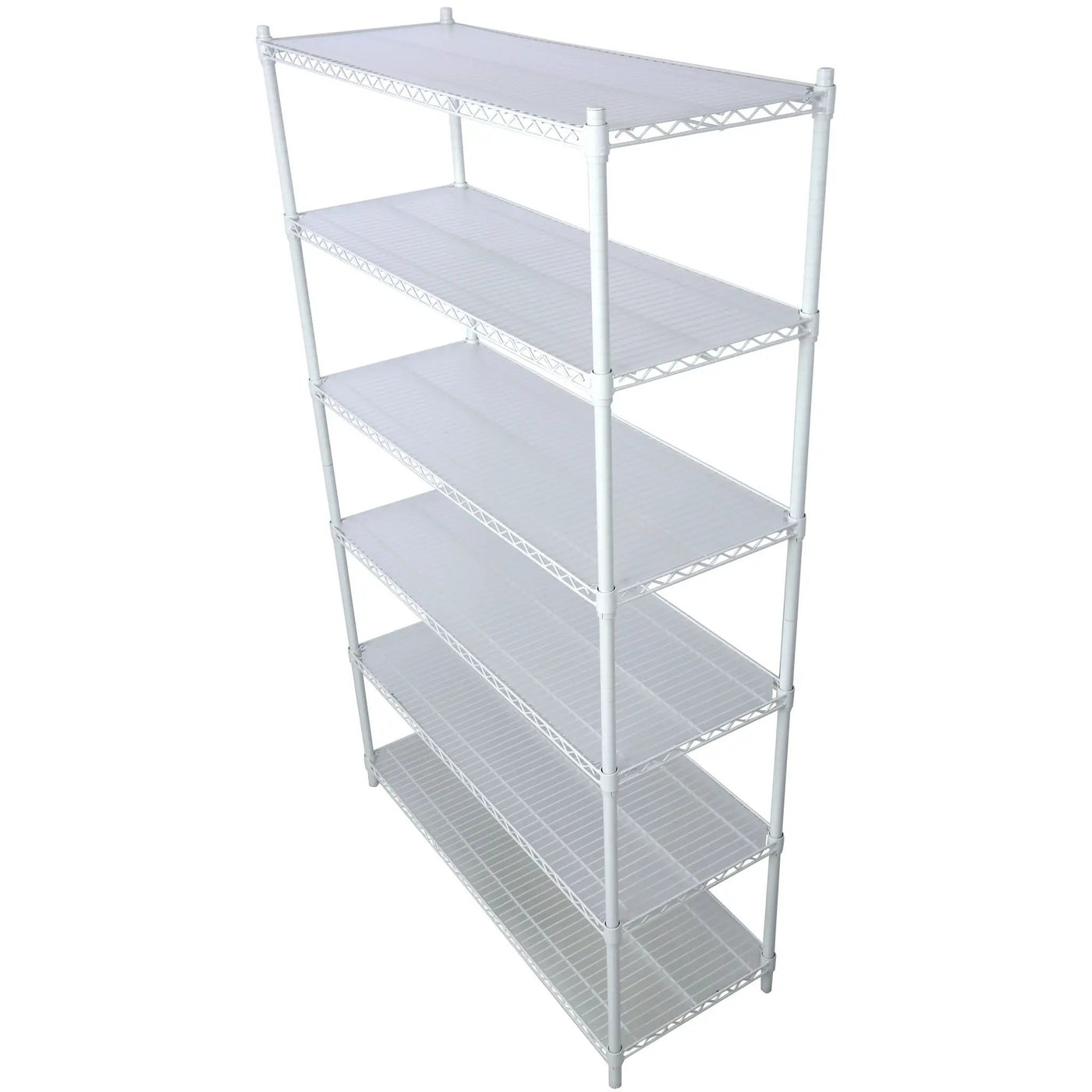 6 Tier 6000Lbs Capacity Nsf Metal Shelf Wire Shelving Unit, Heavy Duty Adjustable Storage Rack With Wheels & Shelf Liners For Commercial Grade Utility Steel Storage Rack by HouseOfZazla