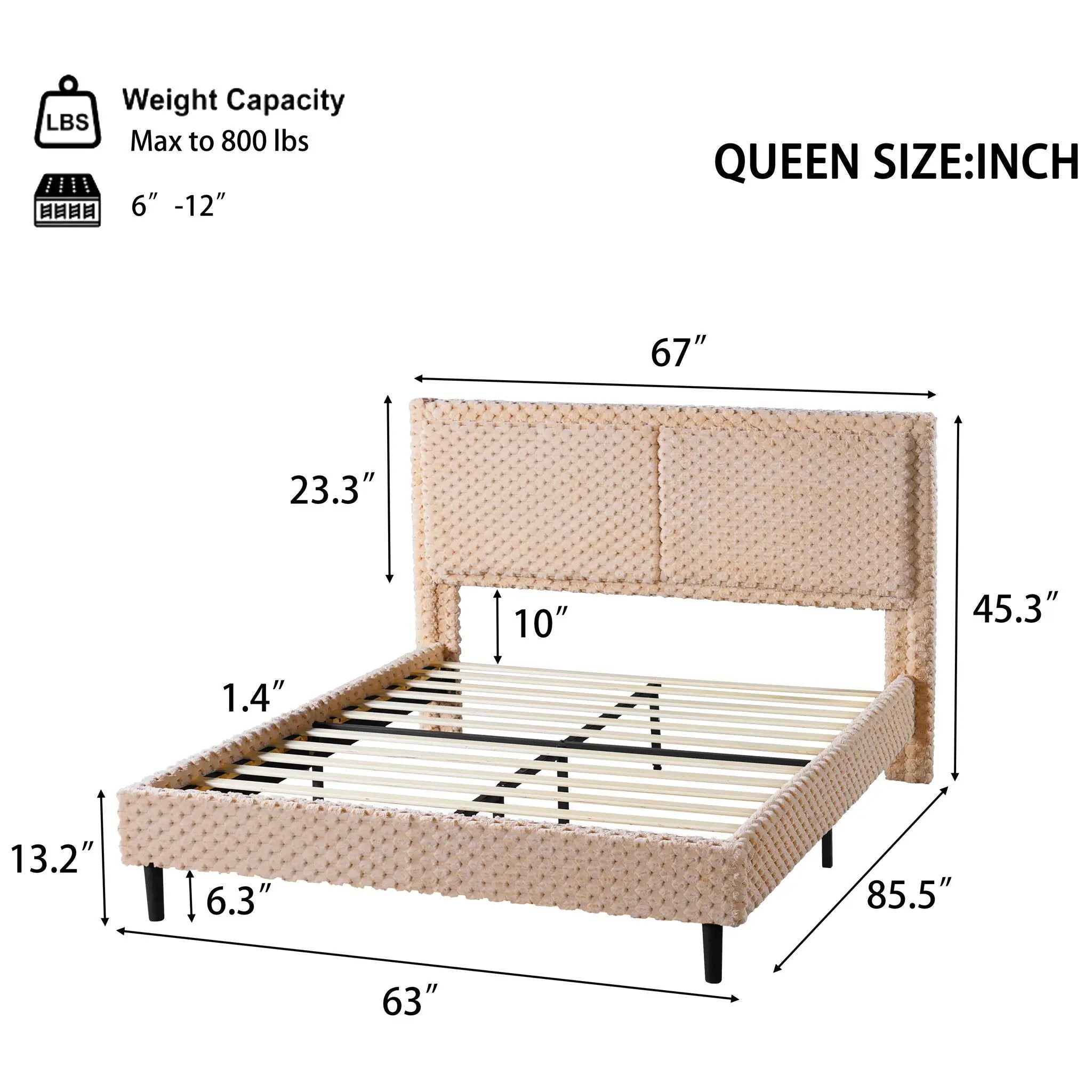 Soft Bed Comfortable Backrest For Bedroom