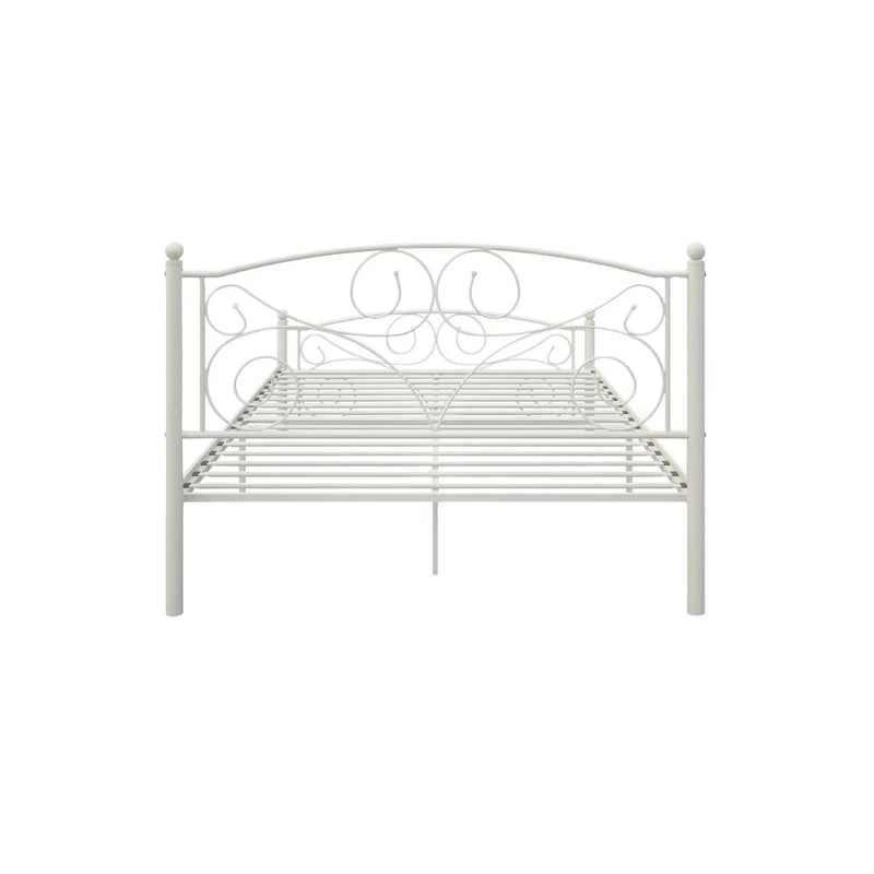 Full With Metal Frame Bed - White by Unique Piece Furniture