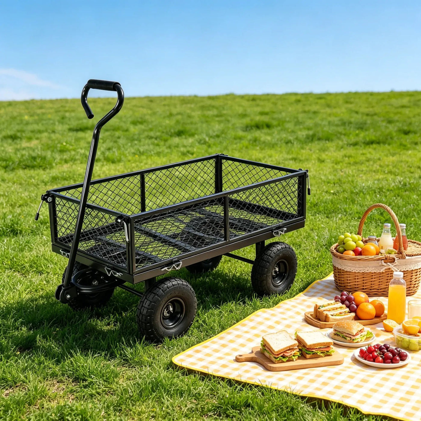 Wagon Cart Garden Cart Trucks Make It Easier to Transport Firewood by HouseOfZazla