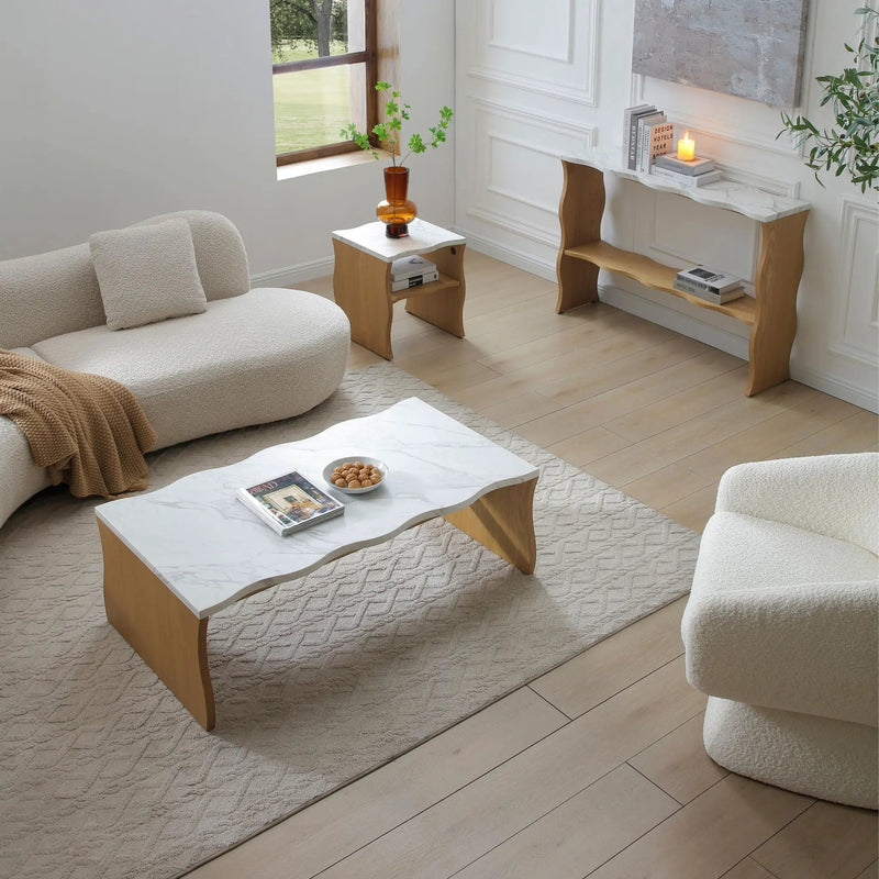 Whisper Of Waves - Table by Unique Piece Furniture
