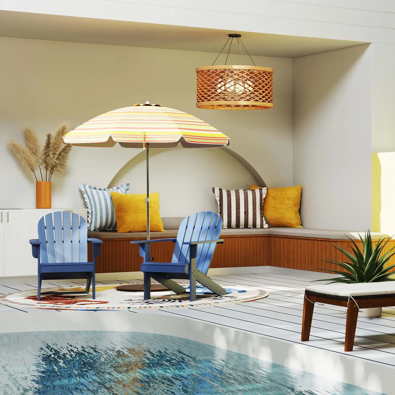 7 Pieces Outdoor Relaxation Bundle - Complete Patio Set by DirectDeals