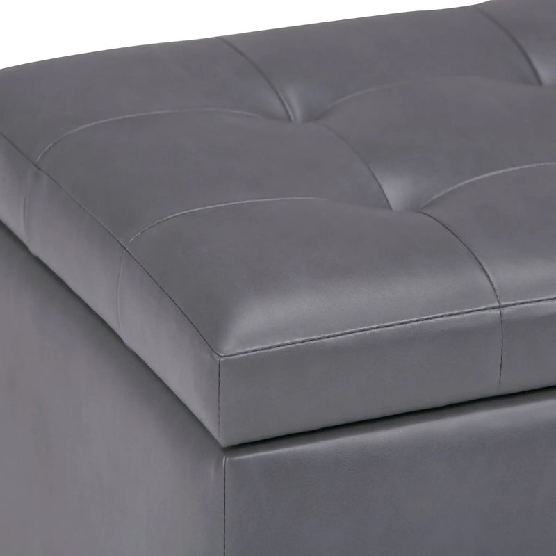 Cosmopolitan - Upholstered Storage Ottoman by Unique Piece Furniture