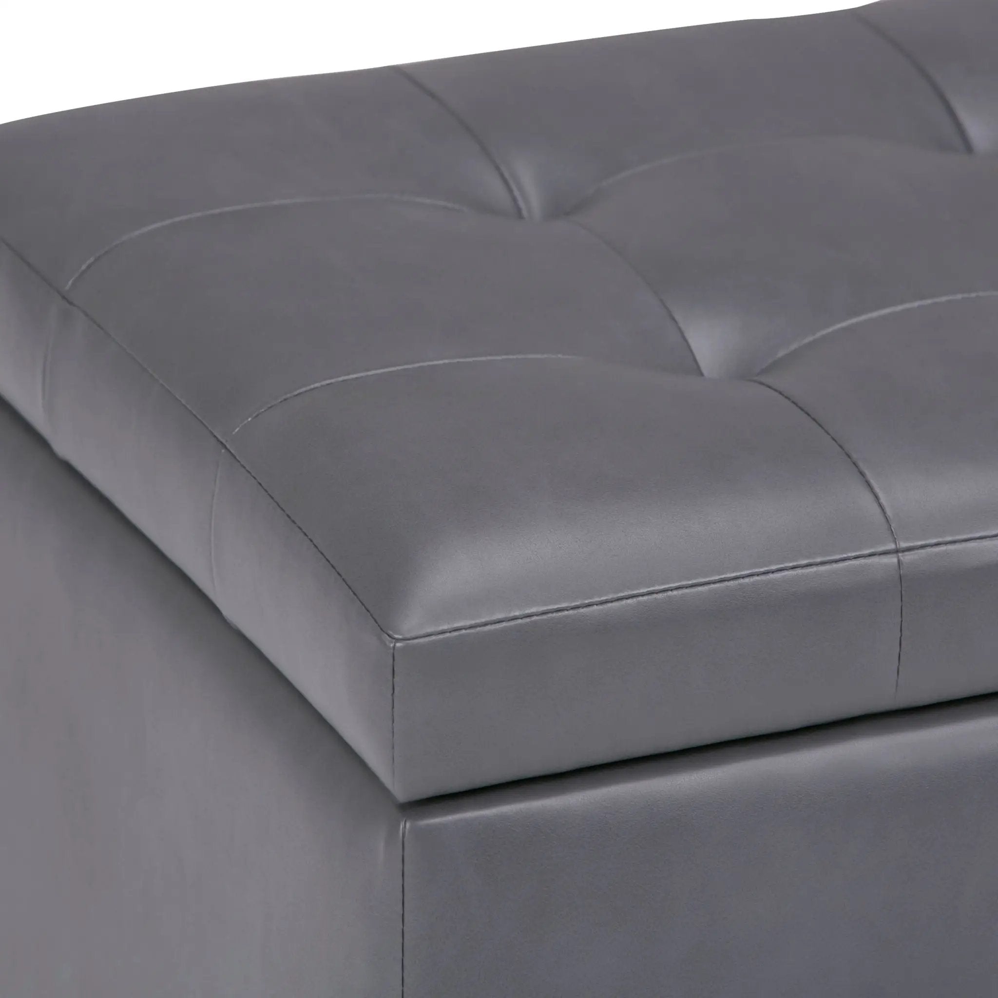 Cosmopolitan - Upholstered Storage Ottoman by Unique Piece Furniture