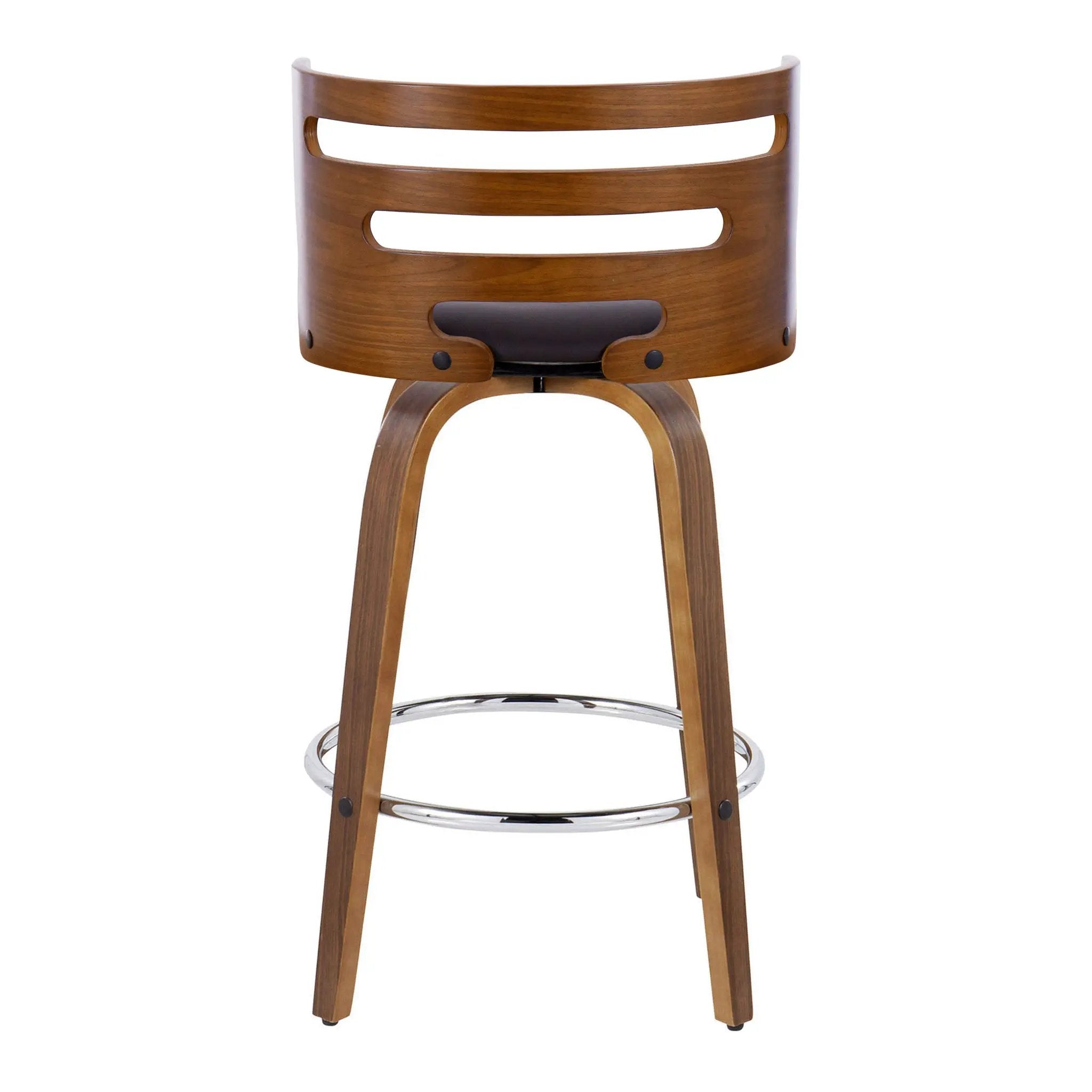 Fixed-Height Counter Stool with Swivel by HouseOfZazla