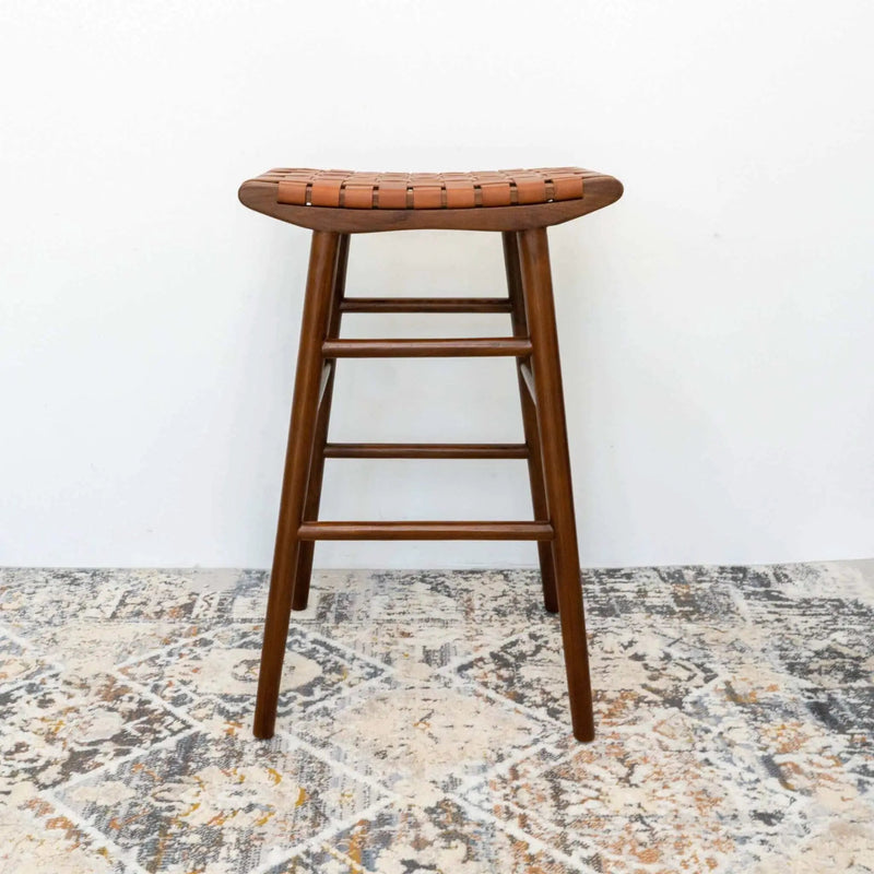 Maya - Stool - Rustic / Tan by HouseOfZazla