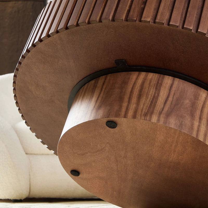 35.43" Nesting Round Sintered Stone Coffee Table by HouseOfZazla