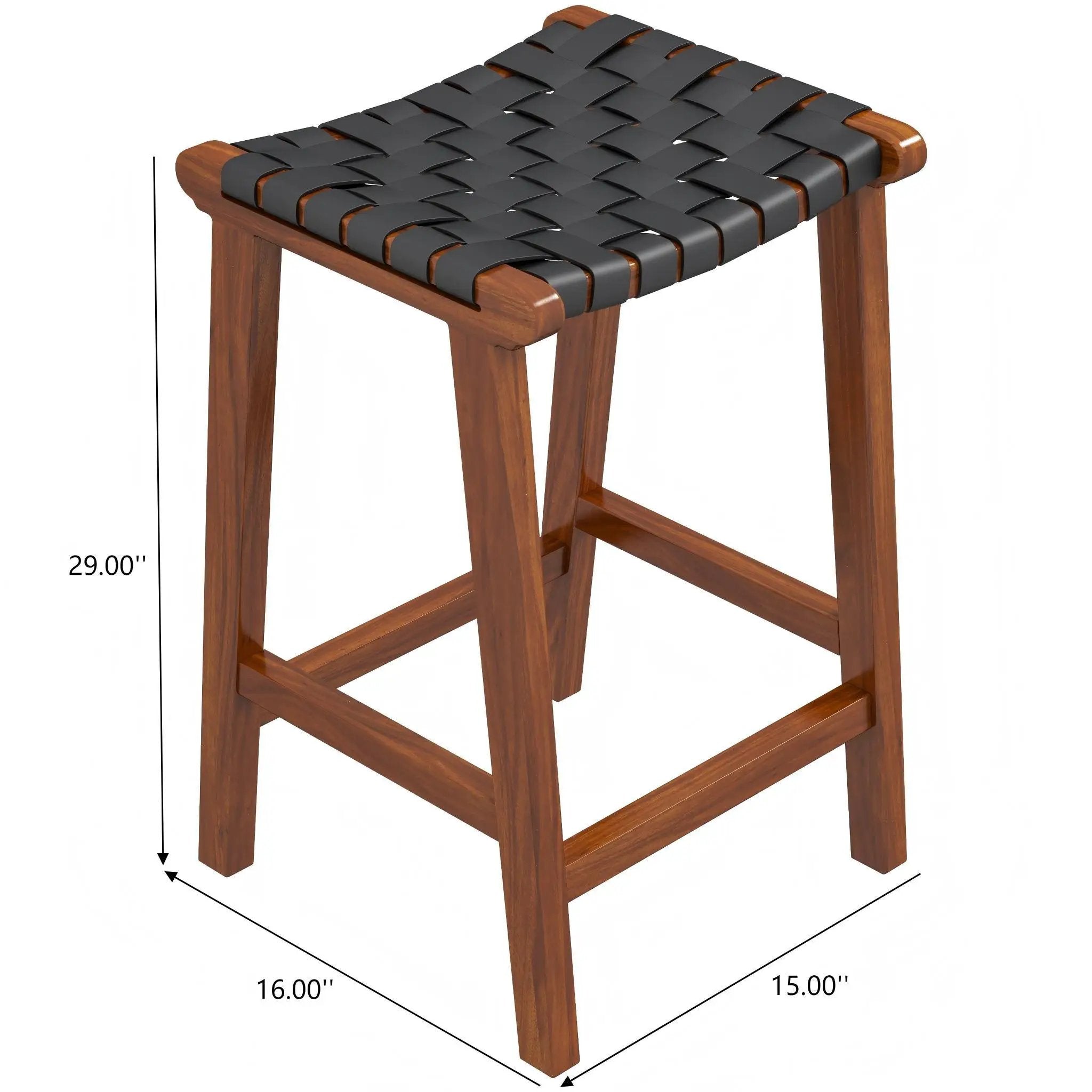 James - Modern Genuine Bar Stool by Unique Piece Furniture