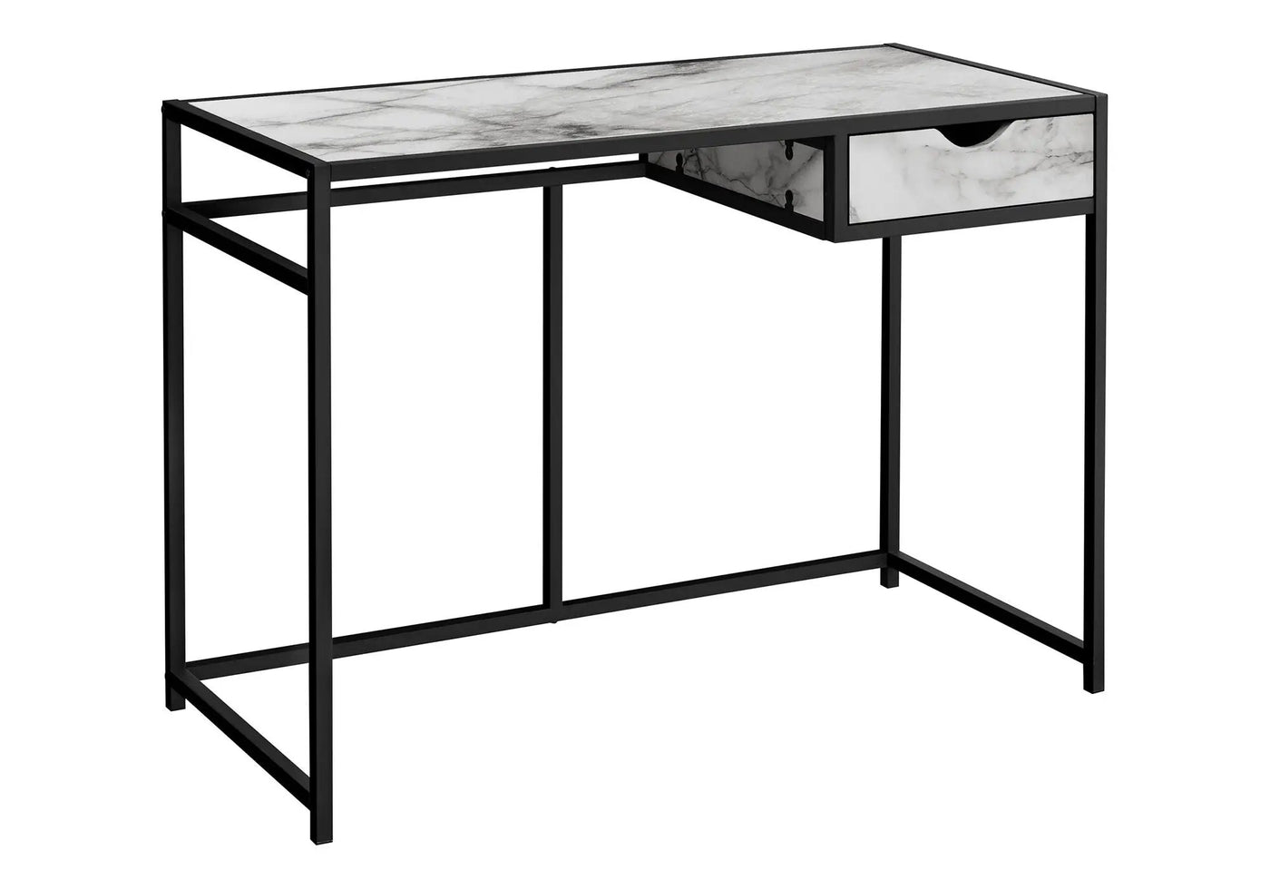 Computer Desk For Home Office, 1 Storage Drawer, Contemporary & Modern by HouseOfZazla