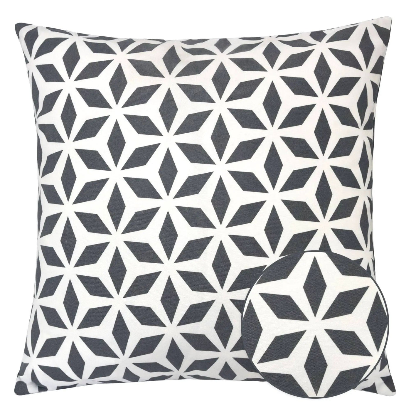 Crystal Burst - Outdoor & Indoor Pillow by HouseOfZazla
