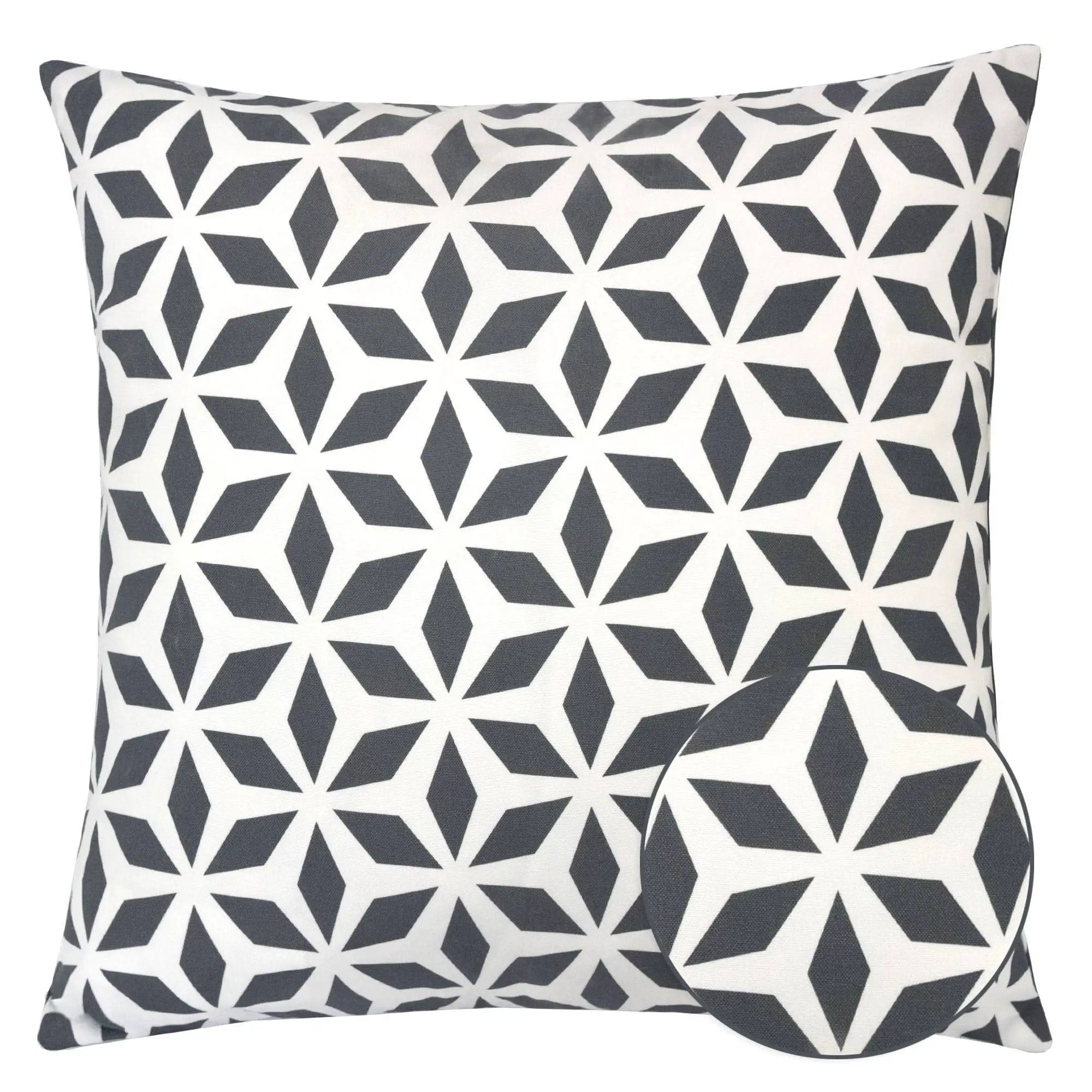 Crystal Burst - Outdoor & Indoor Pillow by HouseOfZazla