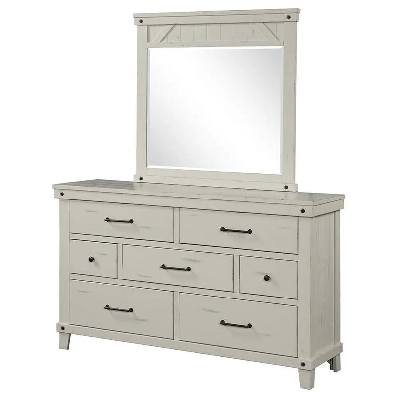 7 Drawer Dresser - White by Unique Piece Furniture