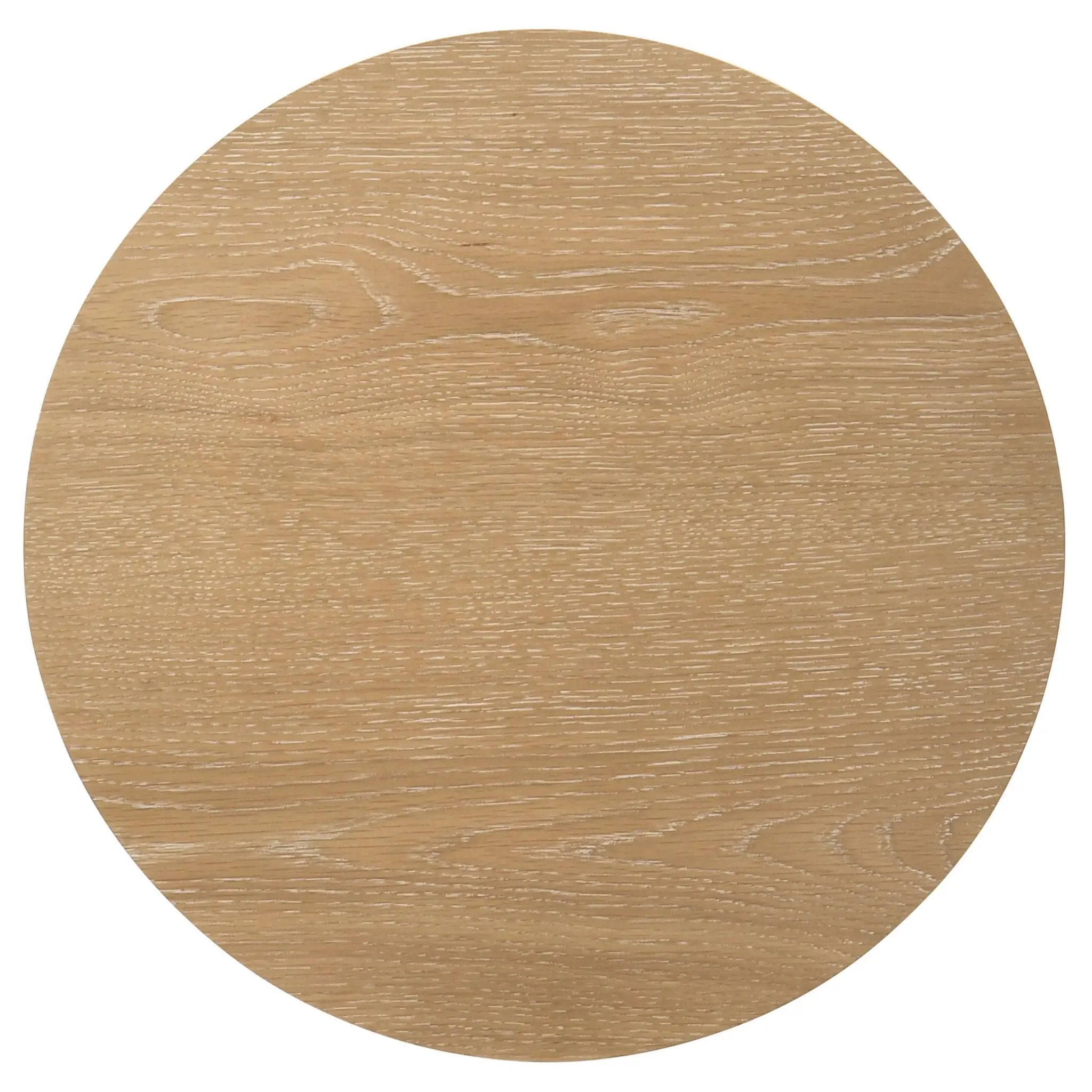 Ottowa 2-piece Round Wood Coffee Table Set Light Oak by Unique Piece Furniture