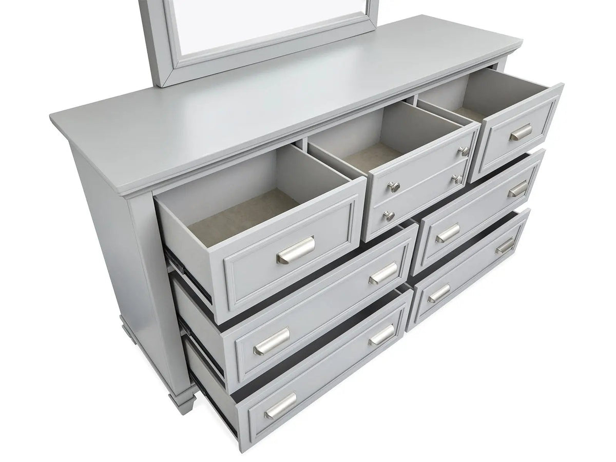 Charleston - Drawer Dresser With Landscape Mirror, photo 5 of 13