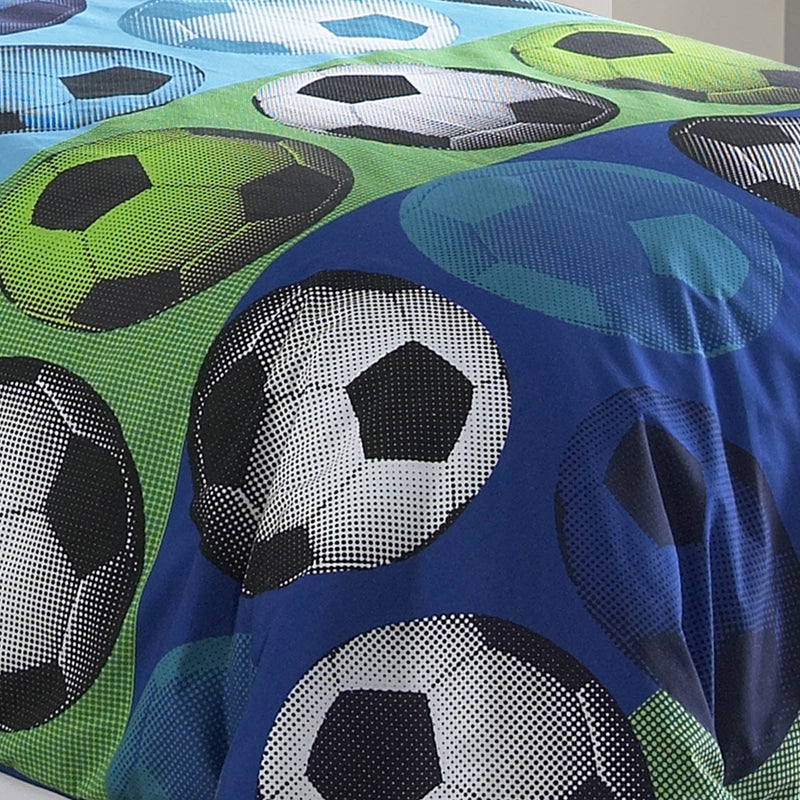 Soccer League 4Pc Full Comforter Set with Soccer Pillow - Multi, photo 4 of 5