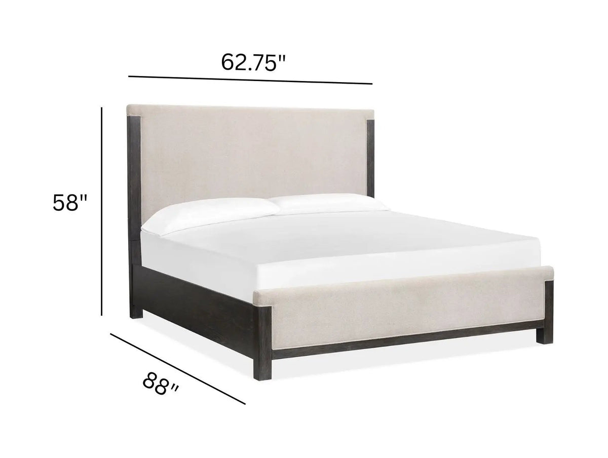 Plum Creek - Upholstered Panel Bed, photo 6 of 18