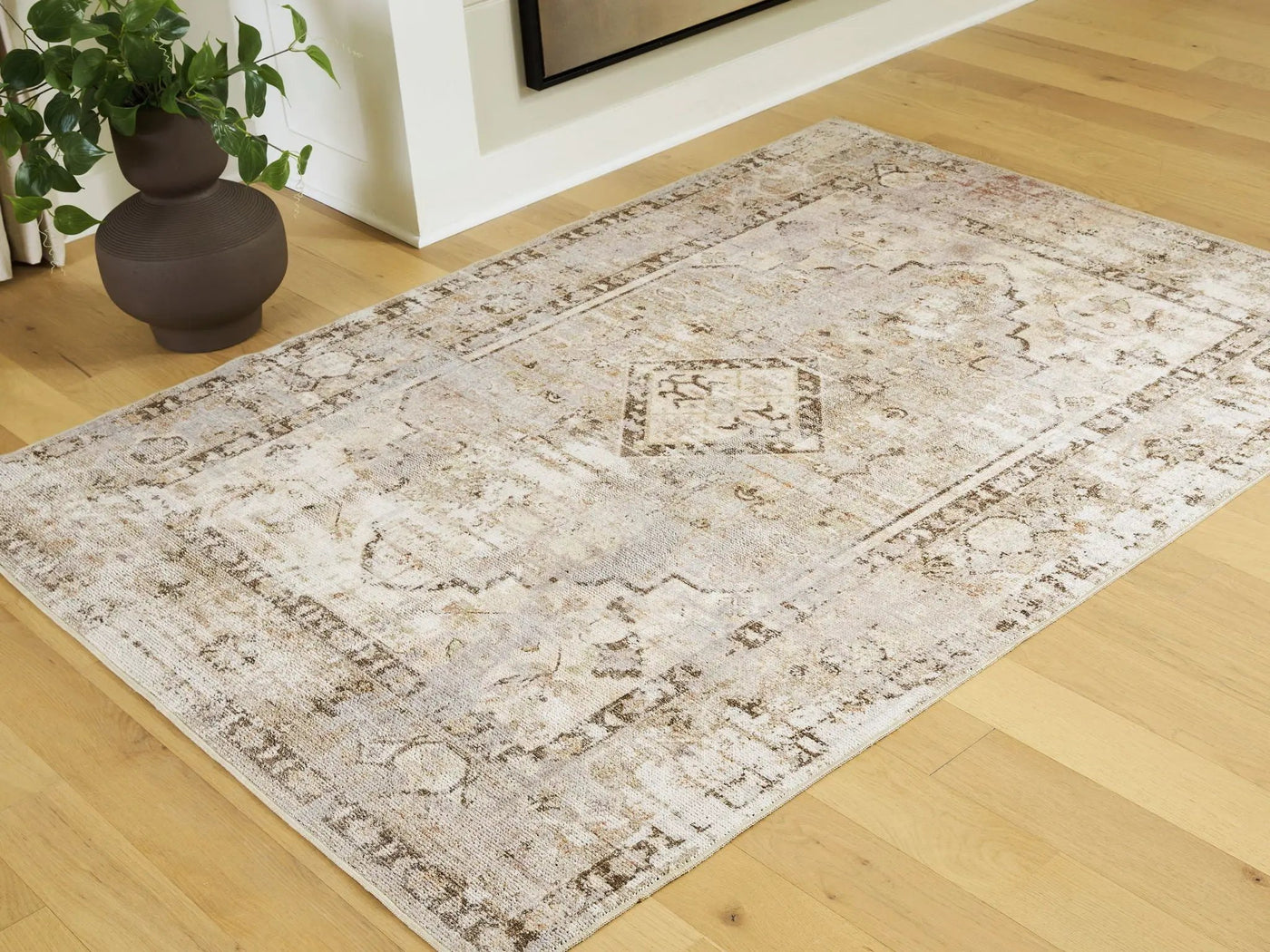 Livdon - Washable Rug by Unique Piece Furniture