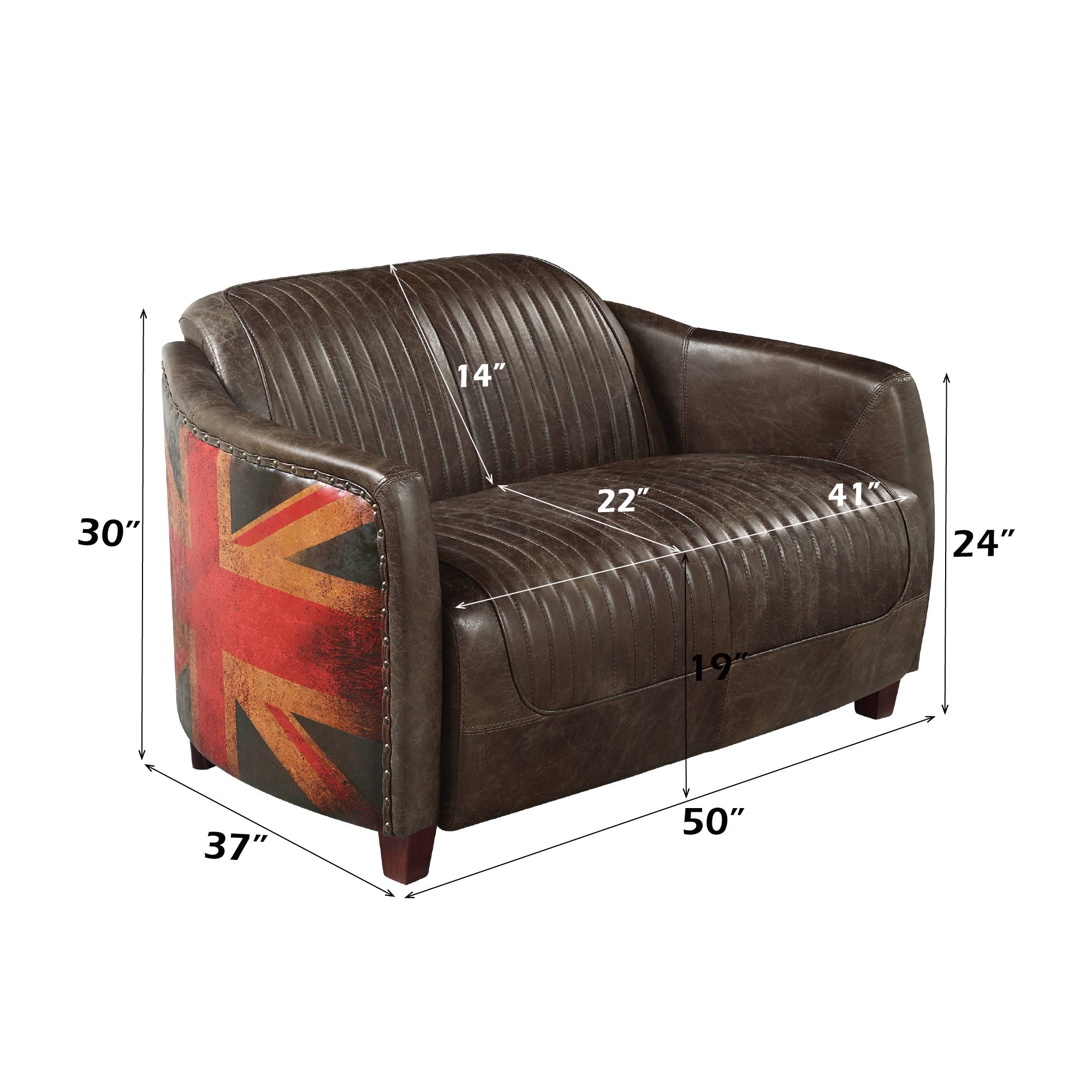 Brancaster Antique Loveseat by HouseOfZazla