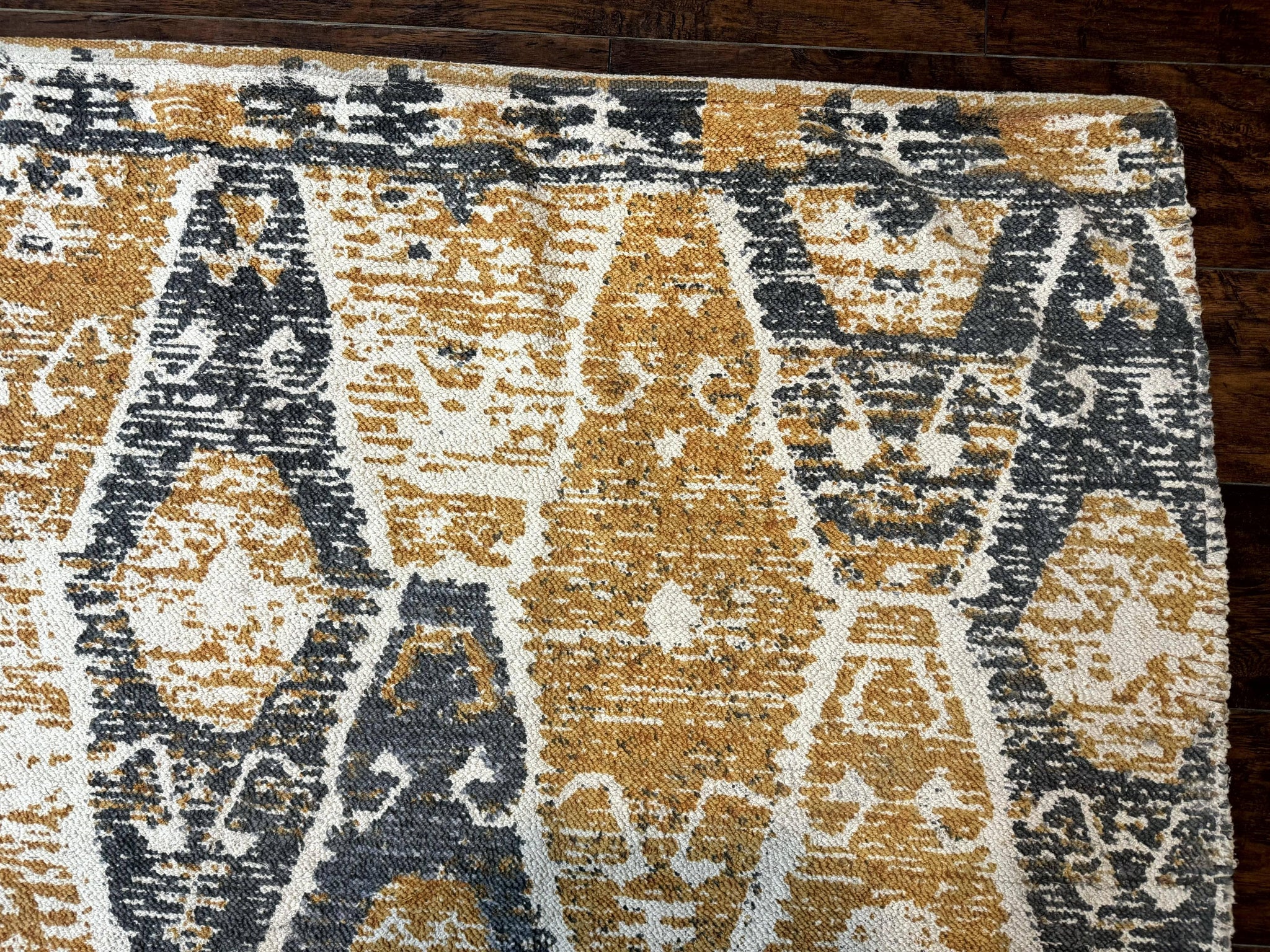 Handmade Contemporary Modern Indian Rug 8x10, Colorful by Jewel Rugs