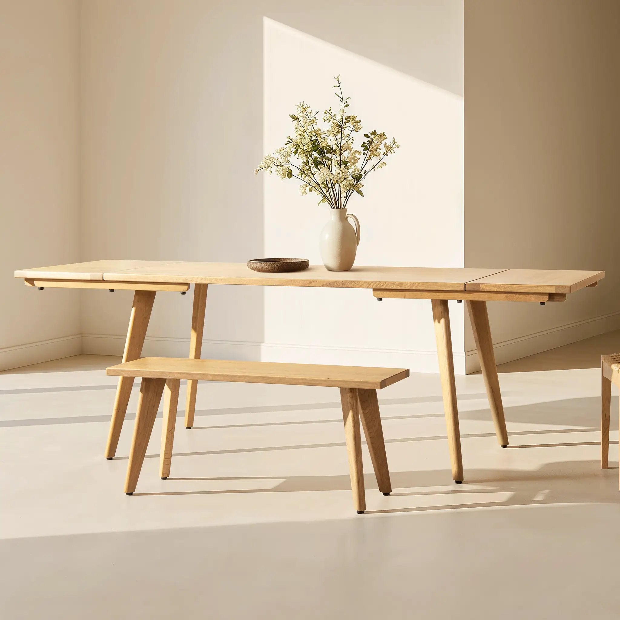 Capri 59-90.5" Solid Dining Table by HouseOfZazla
