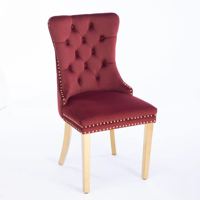 Nikki - Modern, High-End Tufted Dining Chair (Set of 2) by Unique Piece Furniture