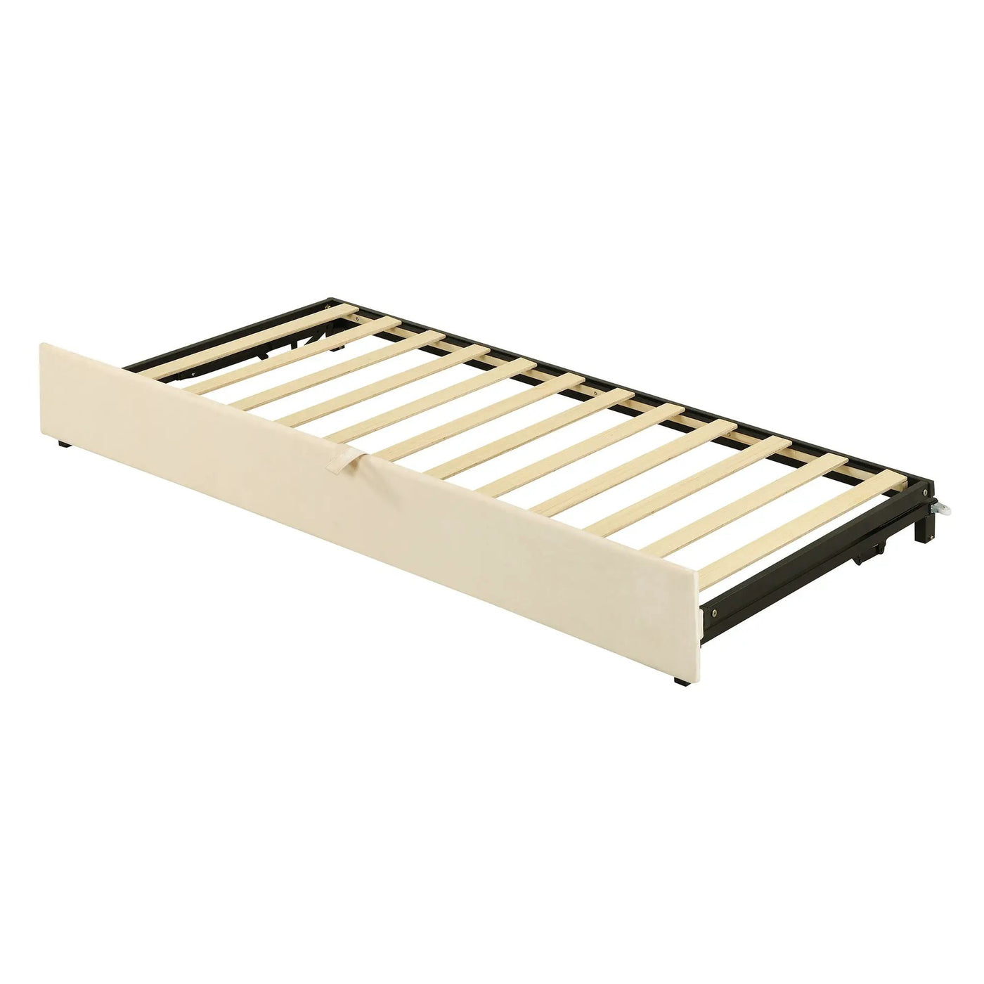 Twin Size Upholstered Daybed With Pop Up Trundle by HouseOfZazla