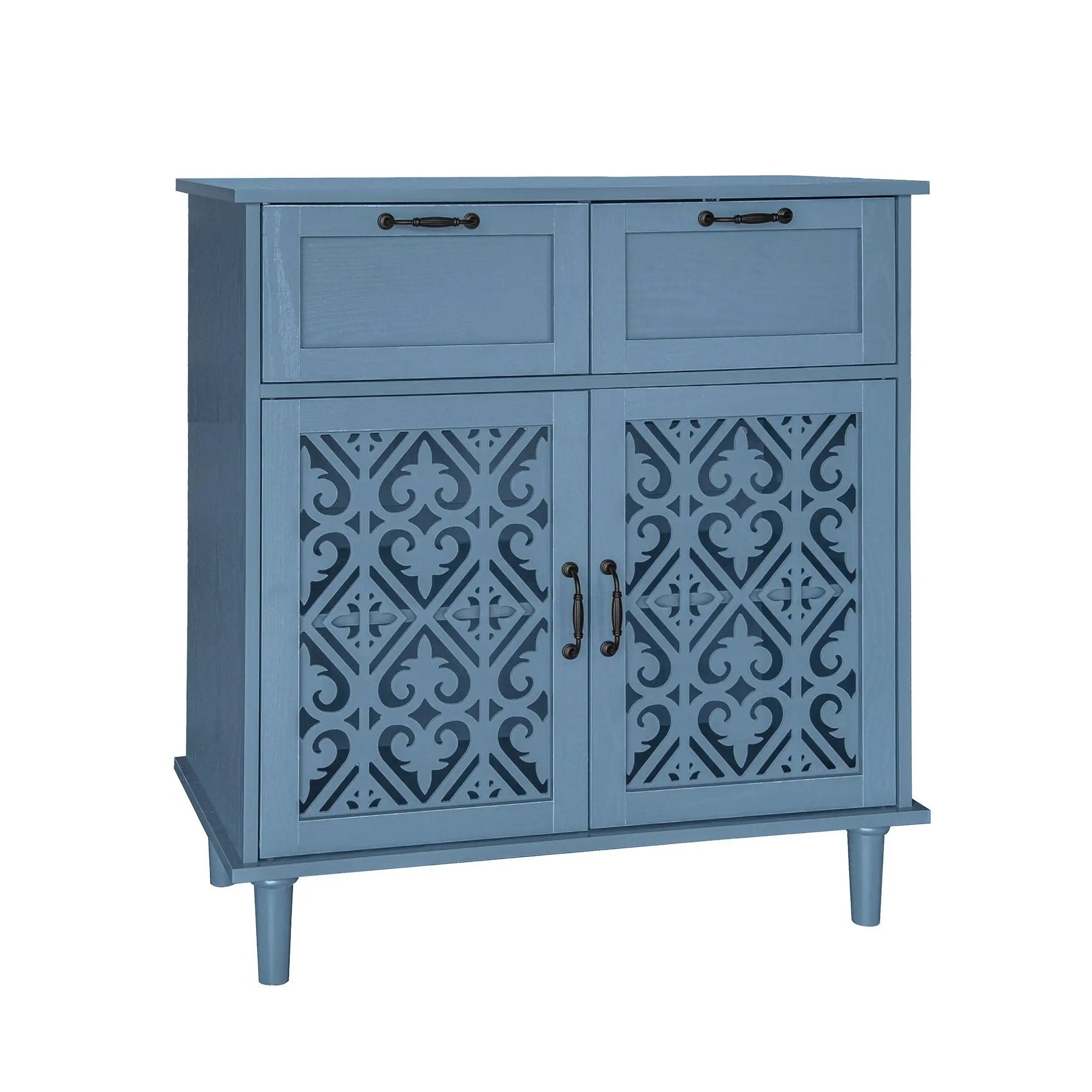 2 Door 2 Drawer Elegant Cabinet by HouseOfZazla