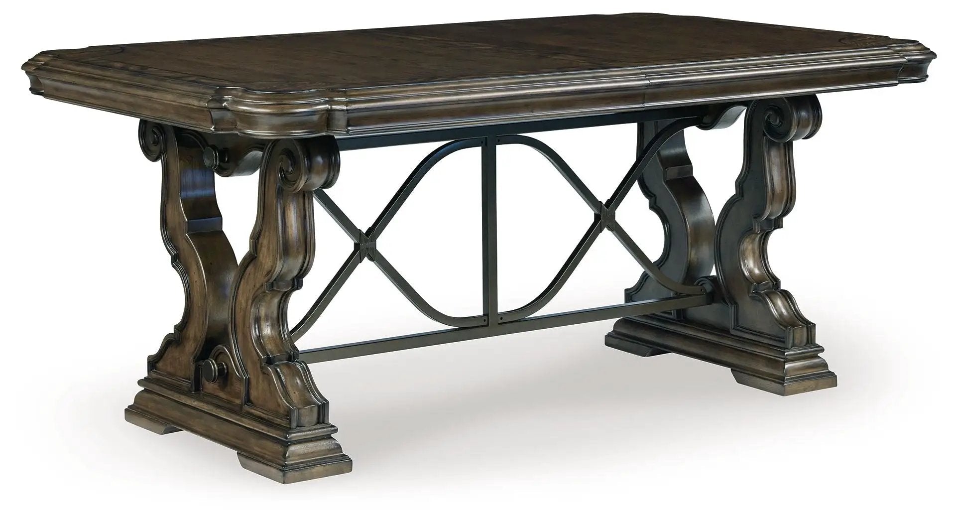 Maylee - Dining Extension Table - Dark Brown by Unique Piece Furniture
