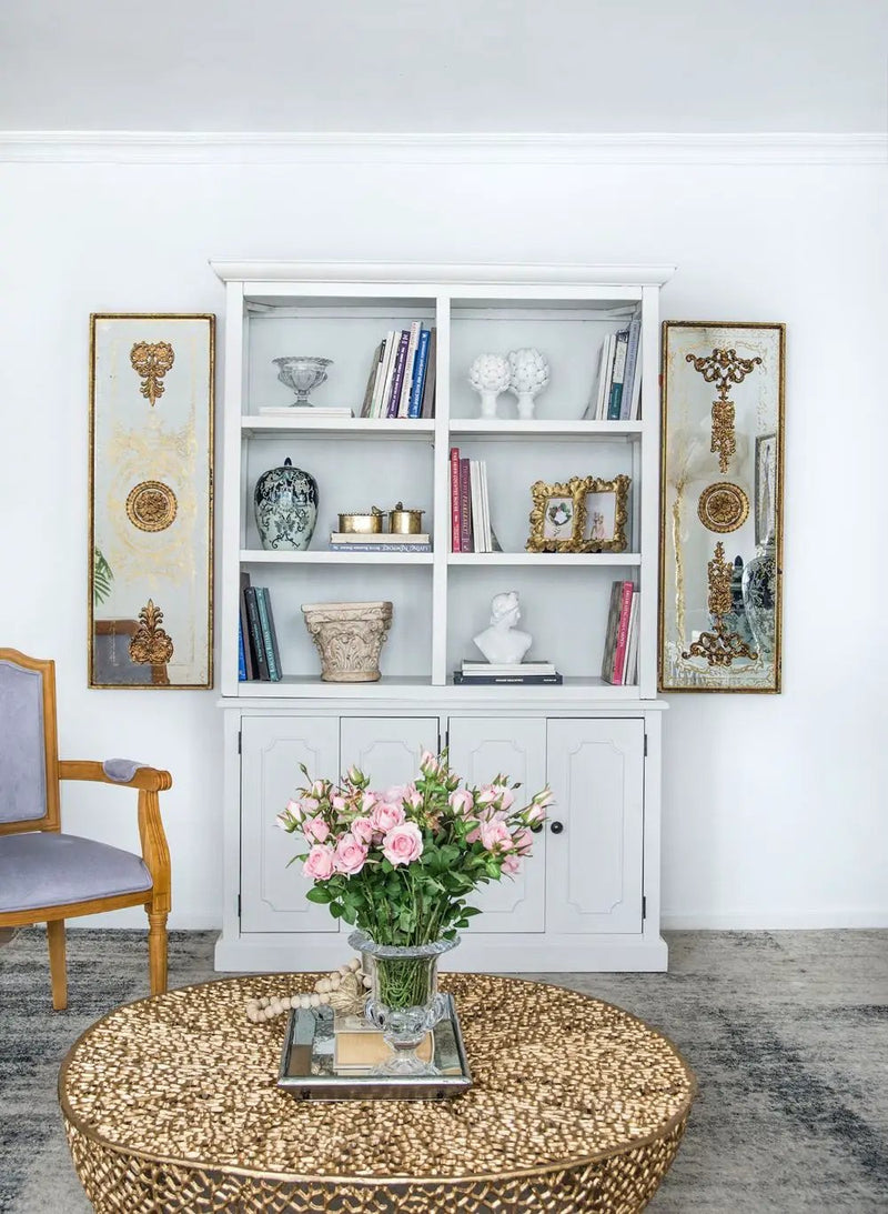 French Country Wood Cabinet by HouseOfZazla