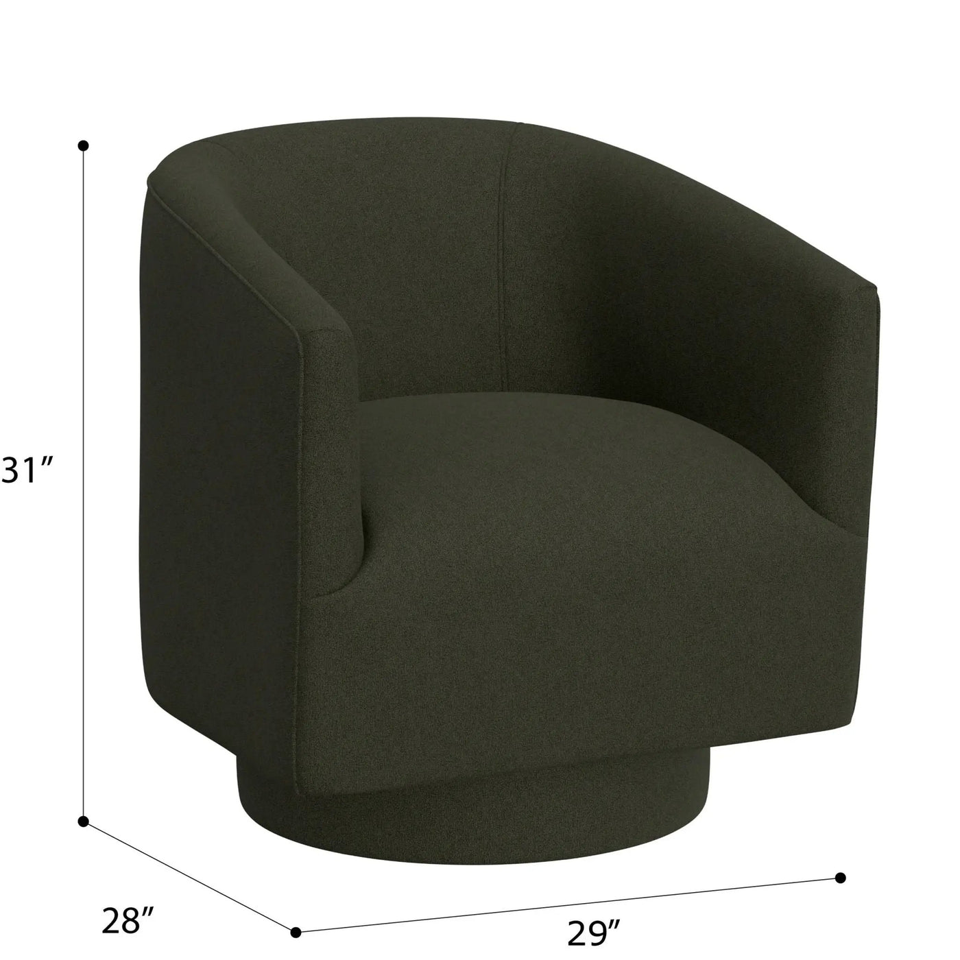 Accent Chair With Swivel Function by HouseOfZazla