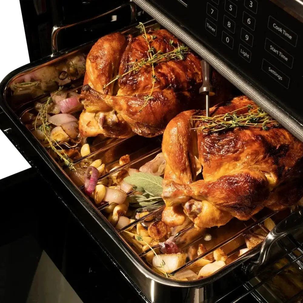 ZLINE 30" Autograph Edition Professional True Convection Single Wall Oven, Air Fry, Self Clean, White Matte, Matte Back WASZ-WM-30-MB by Farmhouse Kitchen and Bath
