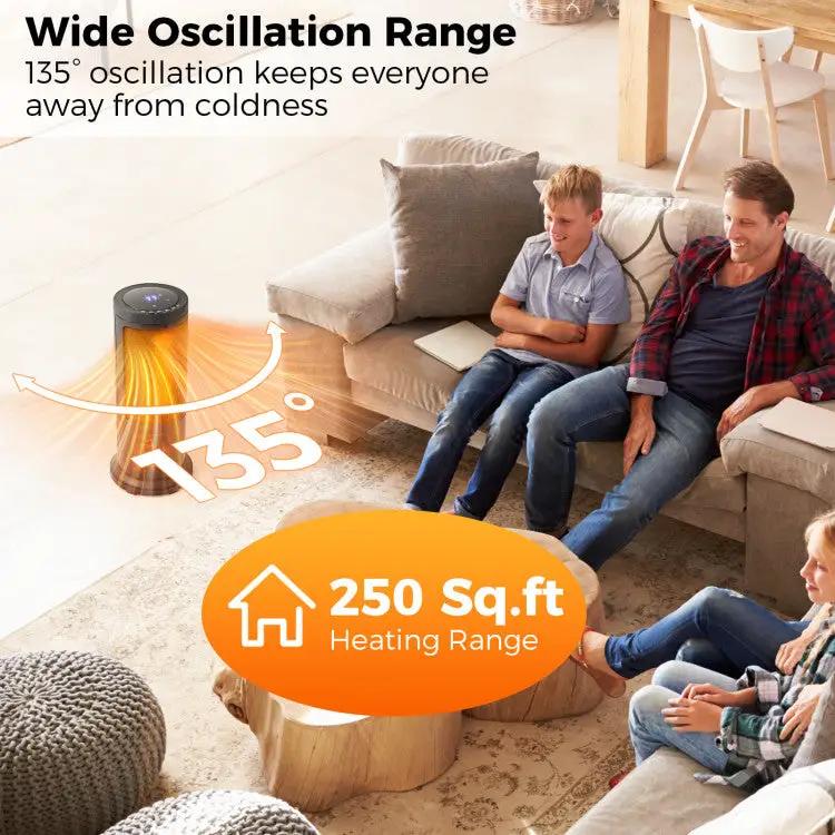 Portable 1500W Space Heater by DirectDeals