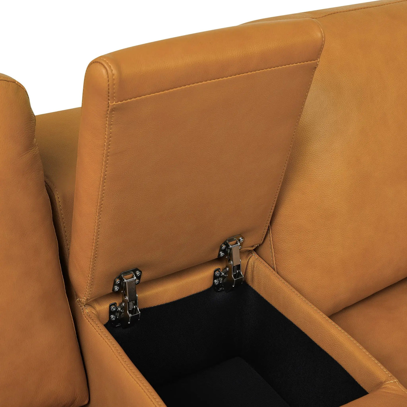 Upholstered Large Arms Sectional With Recliner Seats by Unique Piece Furniture