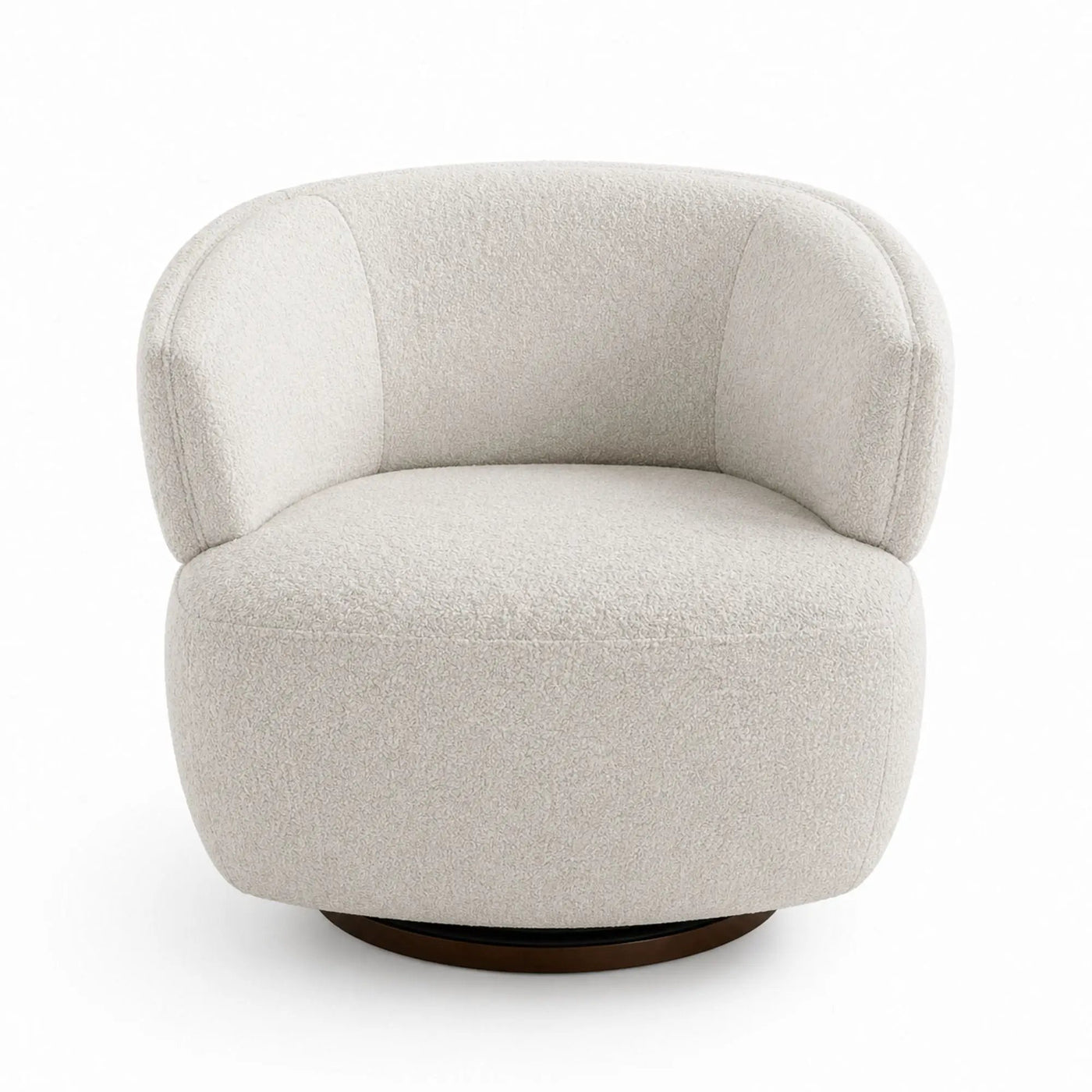 Swivel Barrel Accent Oversized Club Chair by HouseOfZazla