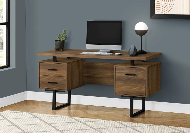 Computer Desk For Home Office With Storage Drawers by HouseOfZazla