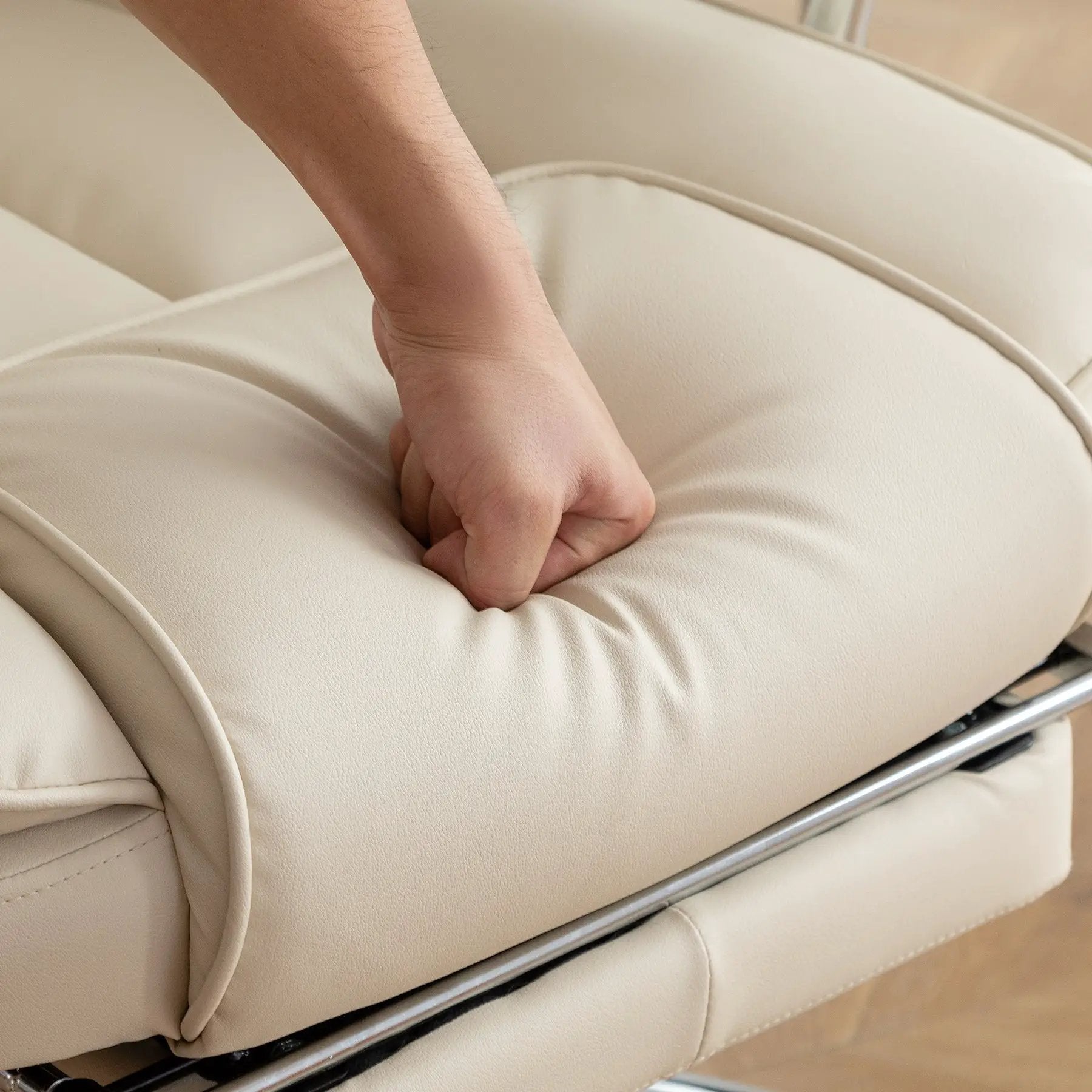 Big and Tall Executive Office Chair with Footrest by HouseOfZazla
