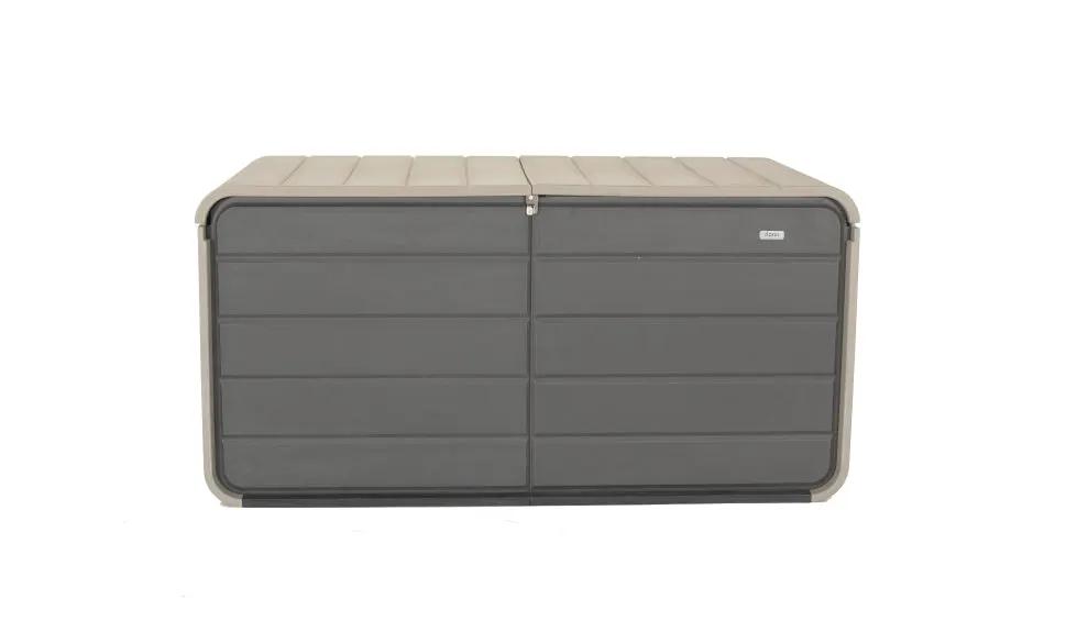 260 Gallon Plastic Deck Box - Large Patio Storage Box by HouseOfZazla